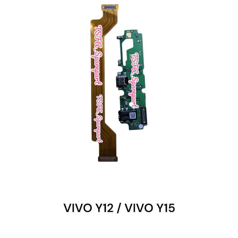 FLEXIBEL CHARGER VIVO Y12 / VIVO Y15 PAPAN CAS FULLSET IC + FLEXIBEL BOARD VIVO Y12 / VIVO Y15 SATU 