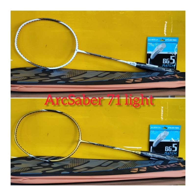 raket badminton yonex arcsaber 71 light