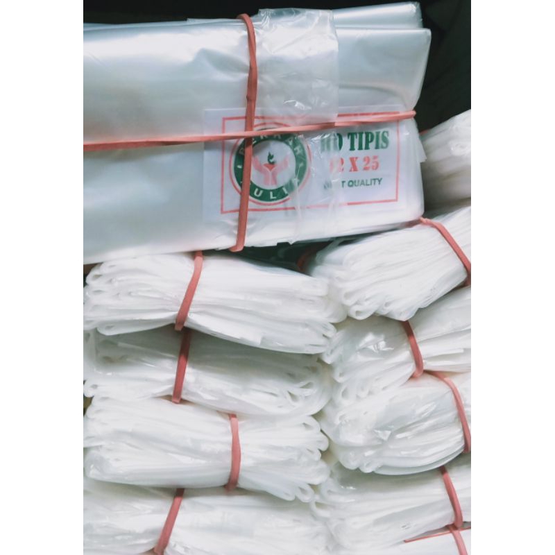 plastik HD burem, 12x25/ 0.5kg, (5 jepit)