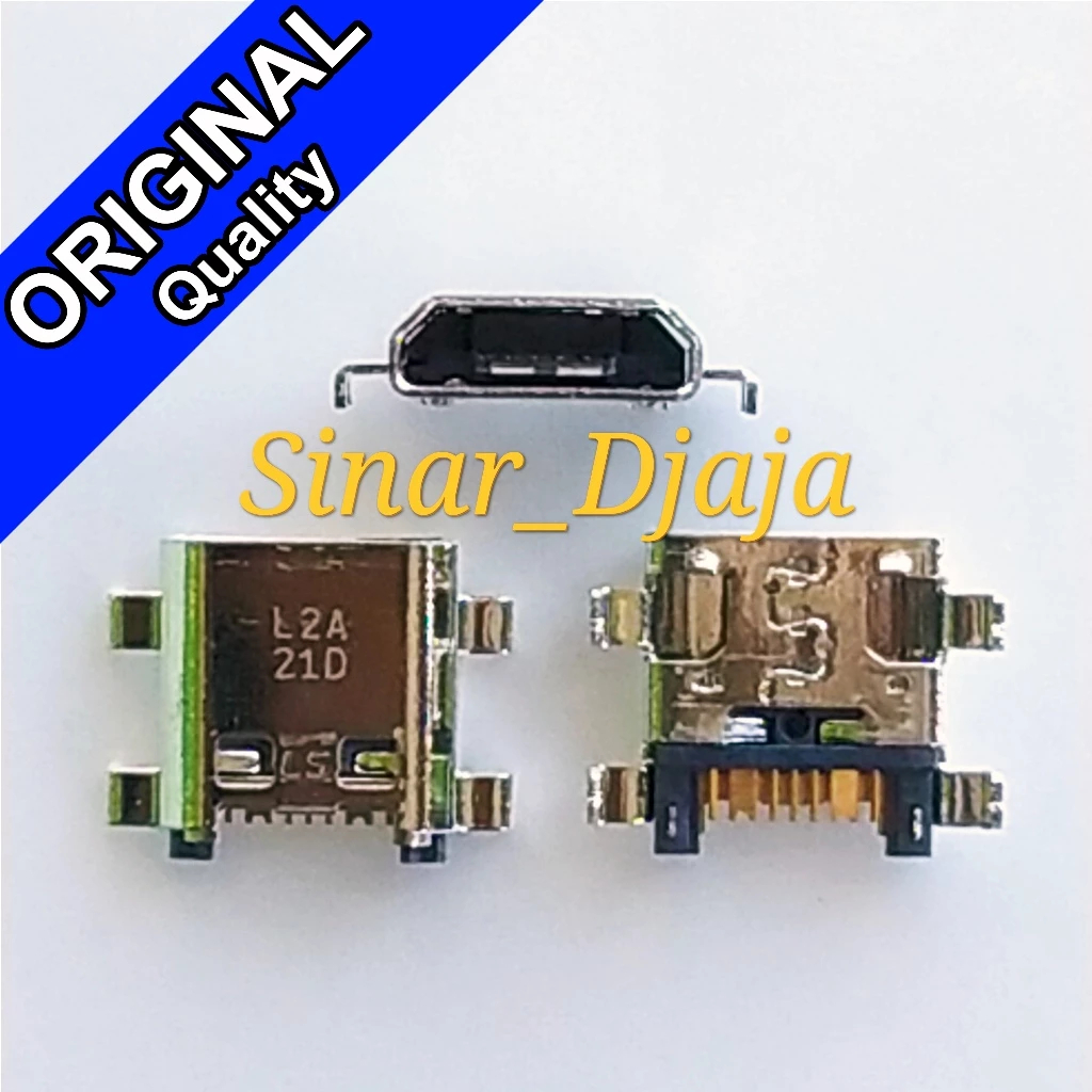 (ORIGINAL) Konektor Cas SAMSUNG J2 Prime  J2  J5  Young 2  Core 2  Grand Prime  Fame  Grand 2  Star 