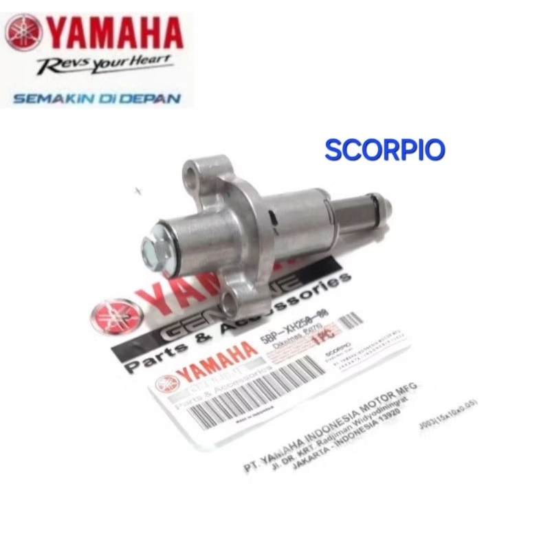 TONJOKAN KETENG SETELAN TENSIONER SCORPIO ORIGINAL YAMAHA