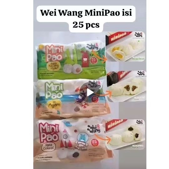 

Weiwang Minipao isi 25 pcs