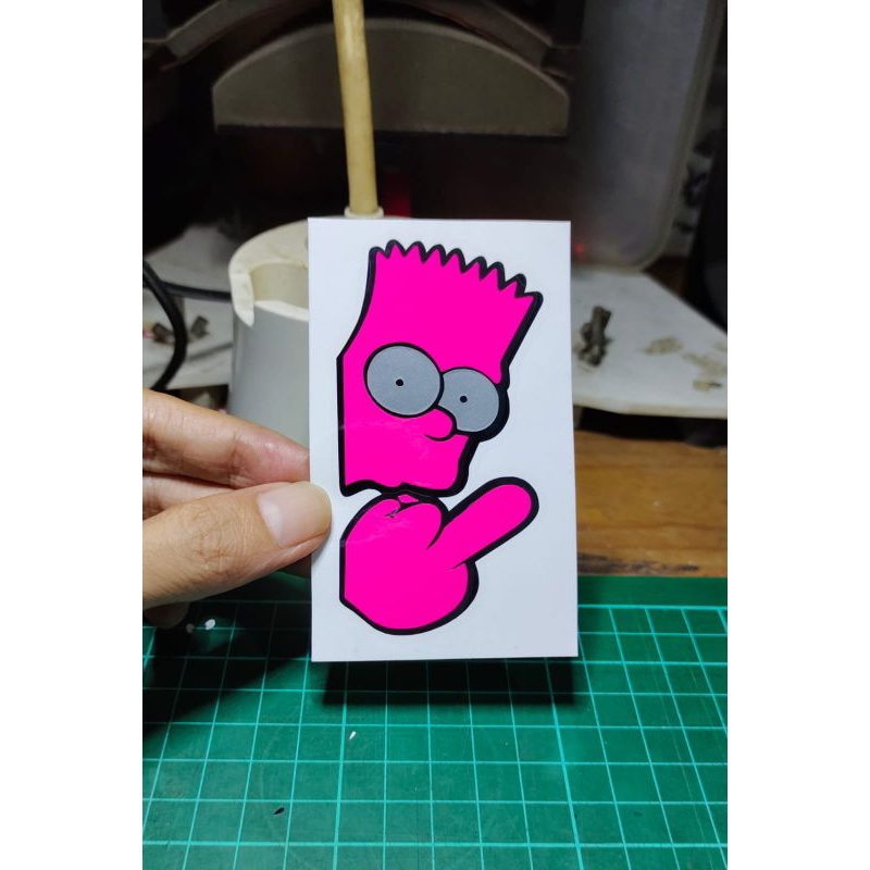 

stiker Simpson 1 stiker cutting murah berkualitas