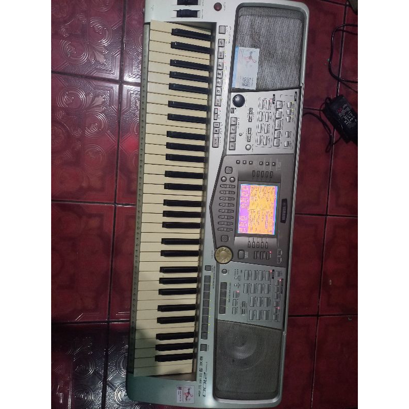 piano/organ tunggal/keyboard musik/yamaha psr 2100 plasdisk second