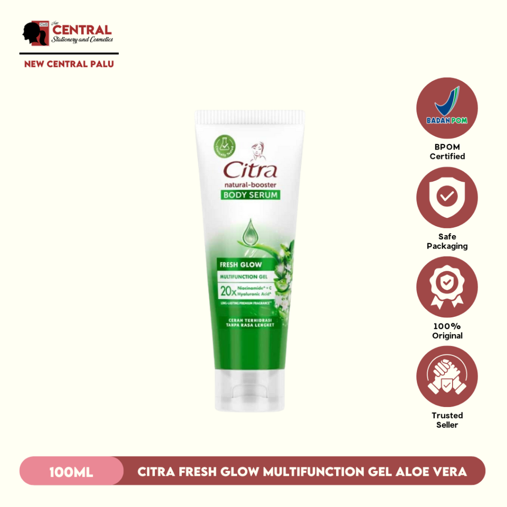 Citra Fresh Glow Multifunction Gel Aloe Vera 100ml