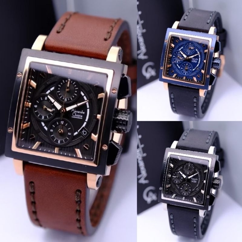 Jam Tangan Pria Alexandre Christie 6182 AC6182 [100% ORI]