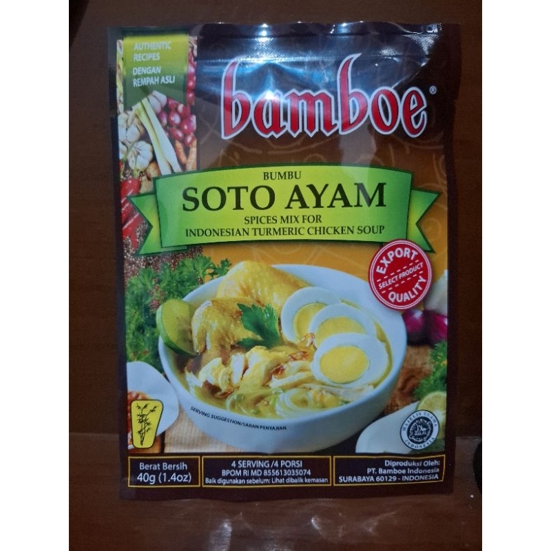 

Bamboe Bumbu Soto Ayam 40gr