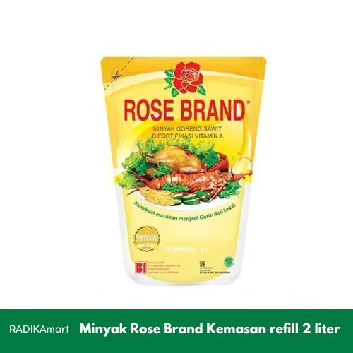 

Minyak Goreng Rose Brand Kemasan Refil 2 Liter