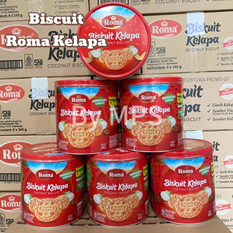 

ROMA KELAPA KALENG / ROMA BISCUIT KELAPA