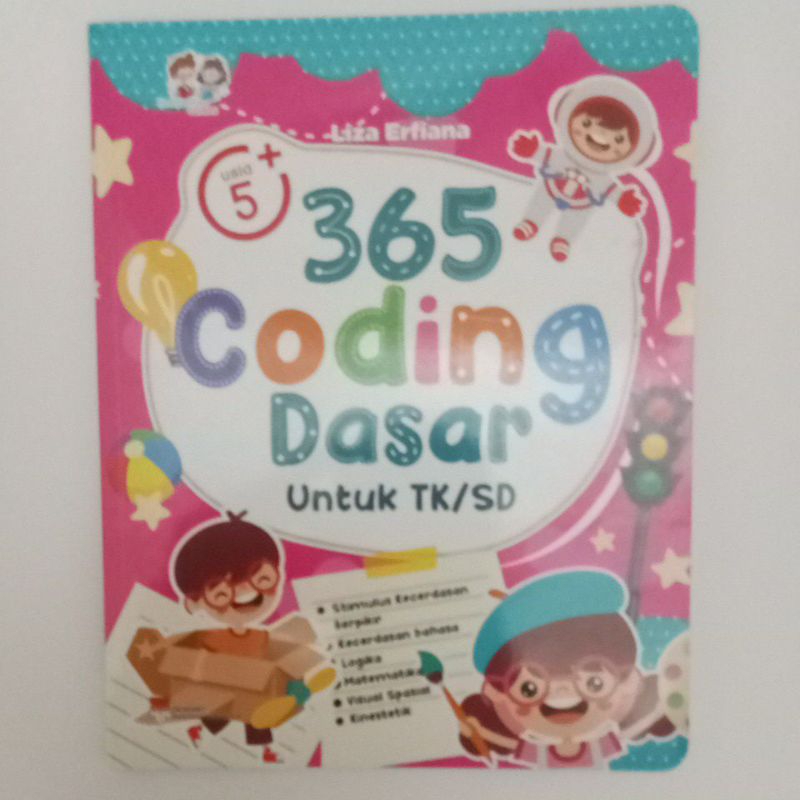 365 coding dasar untuk tk/sd merah