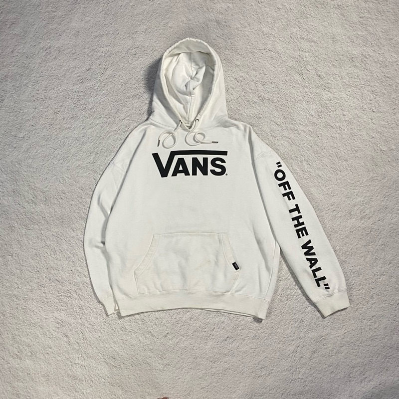 HOODIE VANS AUTHENTIC WHITE BIG LOGO