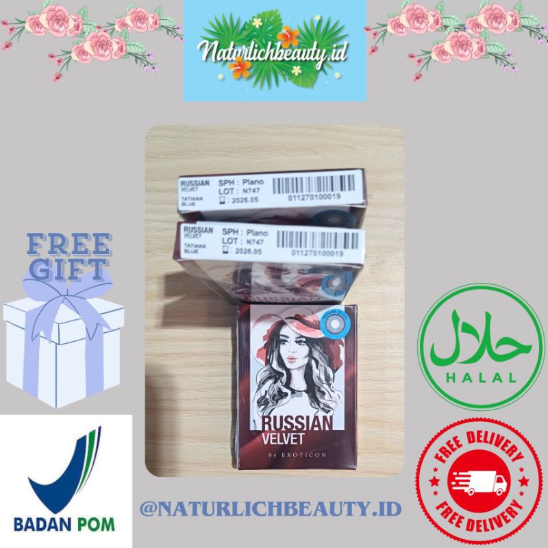 Soflent Russian Velvet Warna Blue