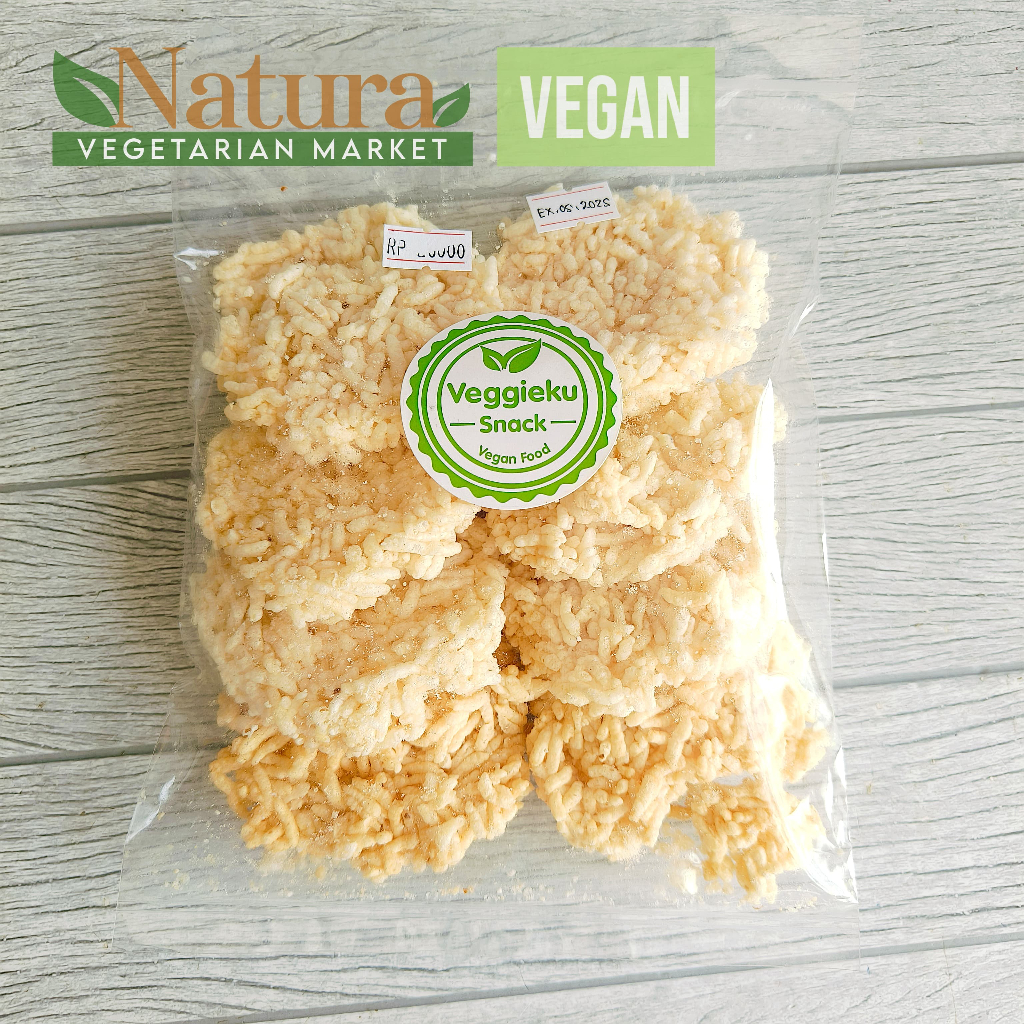 

Veggieku Snack Kerupuk Rengginang Vegetarian Vegan