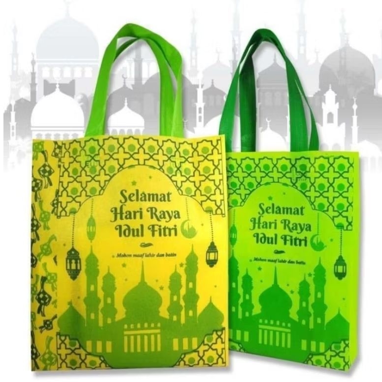 

(12pcs)Tas Lebaran Idul Fitri/Kantong Parcel/Tas Kado/Tas Bingkisan/Tas Hadiah