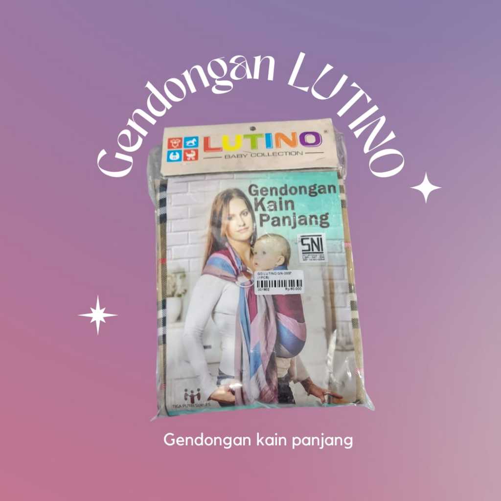 MAKASSAR/Gendongan Kain Panjang Lutino