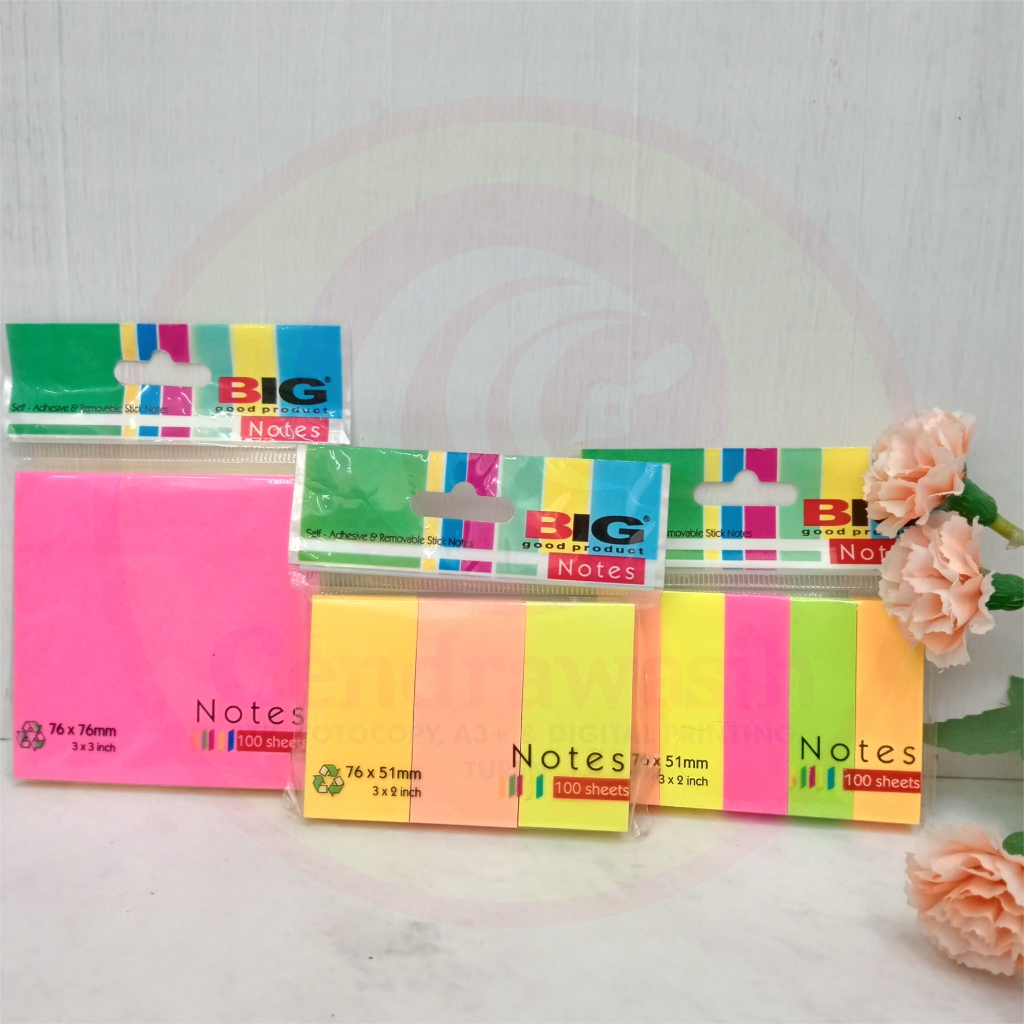 

STICKY NOTE WARNA BIG/VIS-1/V-TECH/DL