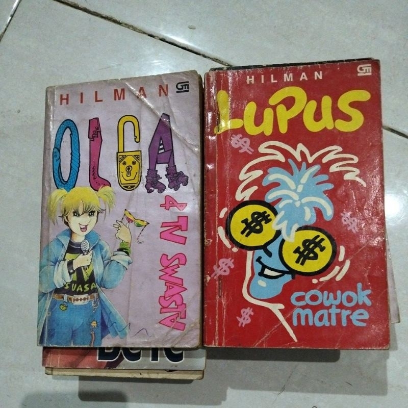 Novel lupus dan Olga oleh Hilman