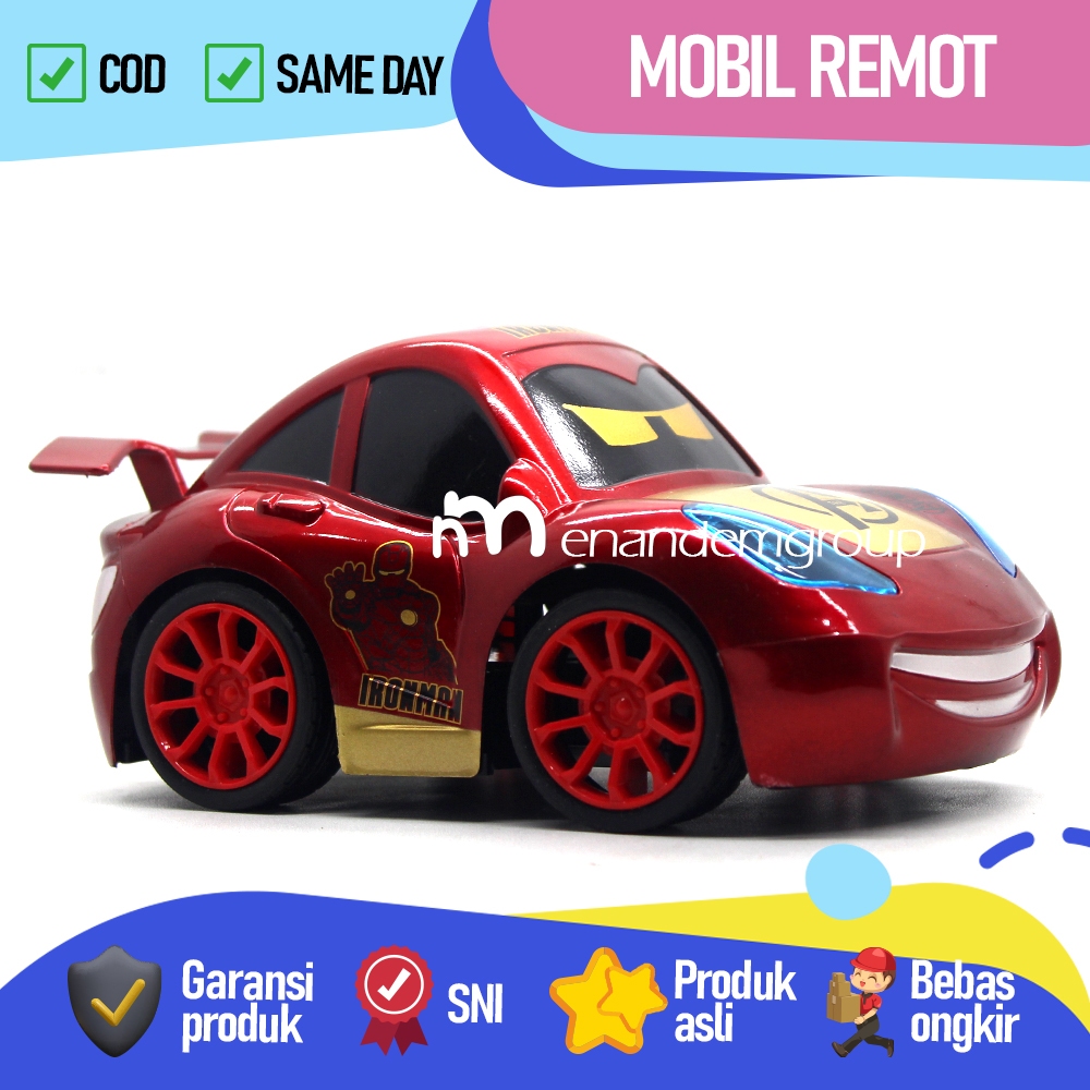 RC Mainan Mobil Remot Kontrol Sedan Balap Funny Series Super Hero
