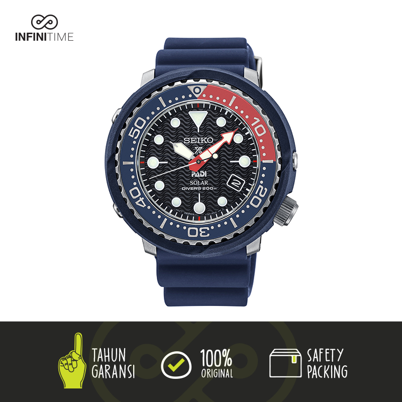 Jam Tangan Seiko SNE499P1 Prospex PADI Solar Divers Pria