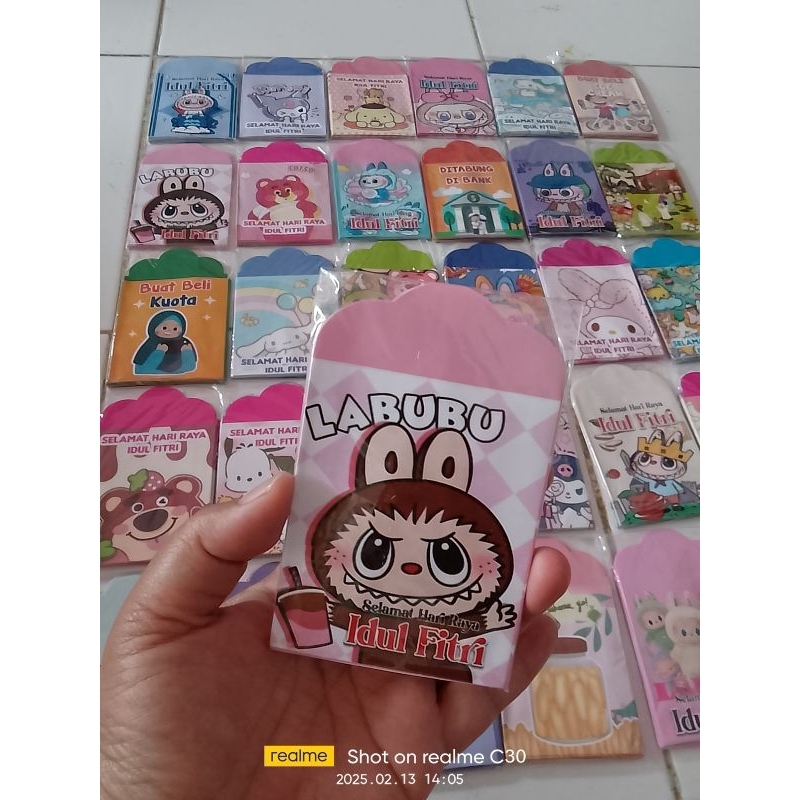 

Angpao lebaran/ amplop lebaran isi 7 pak/70 lbr ukuran medium