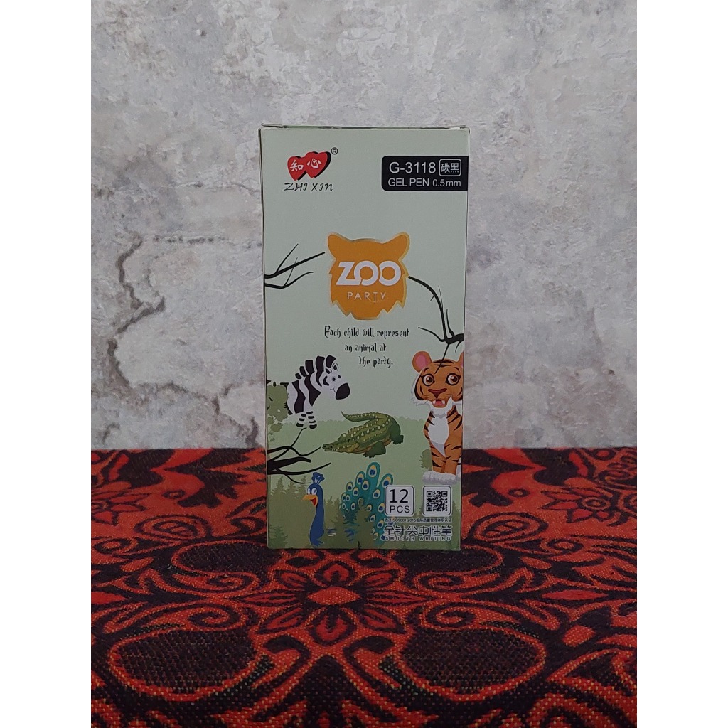 

Zoo Party G-3118 Gel Pen 0,5mm 12pcs