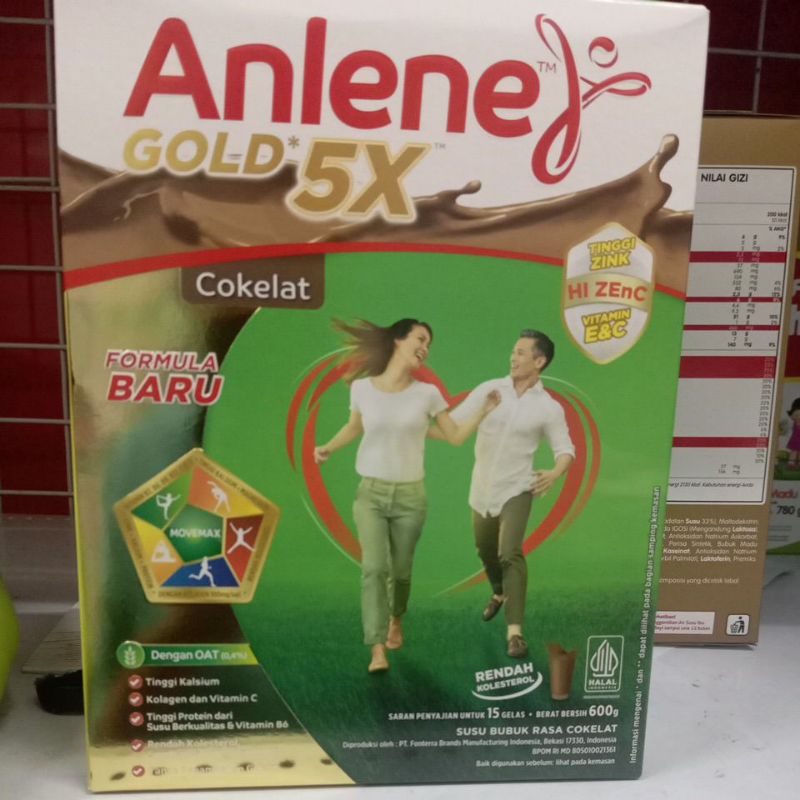 

Anlene gold coklat 600gr