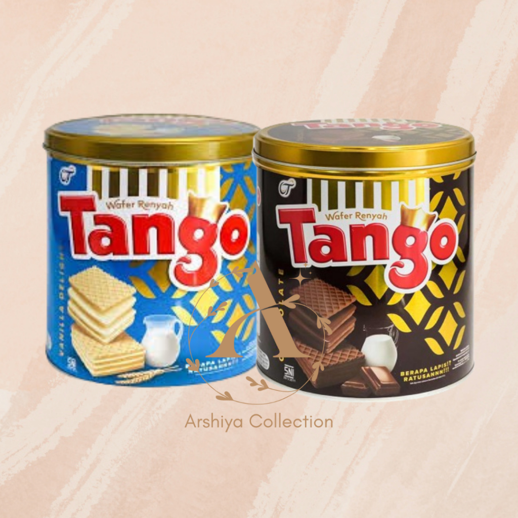 

Tango Wafer Biskuit Kaleng 270 Gram - Cokelat dan Vanila