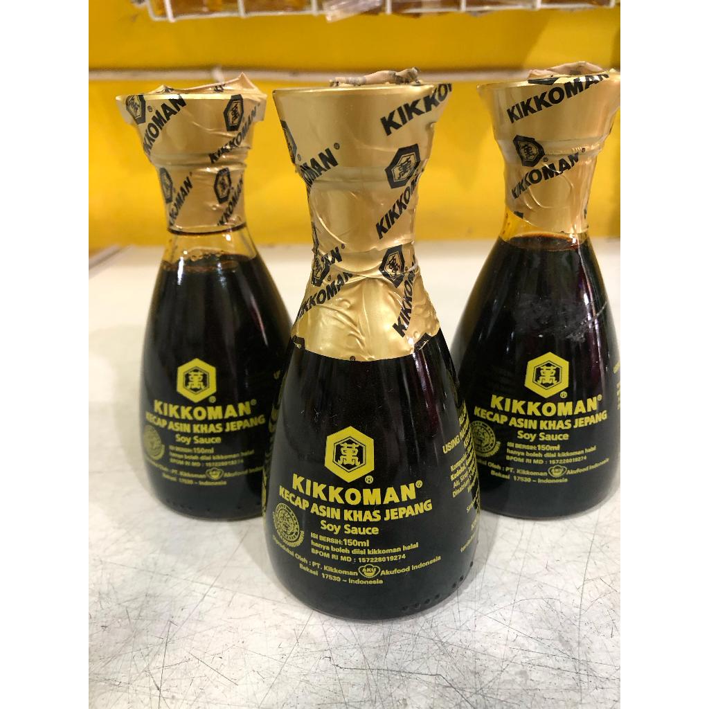 

KIKKOMAN KECAP ASIN KHAS JEPANG 150ML