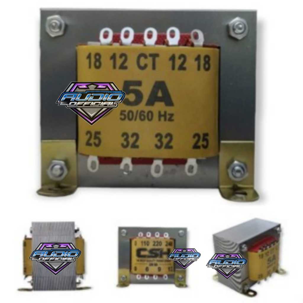 Trafo 5A kecil / Travo 5 Amper CT 32Volt termurah