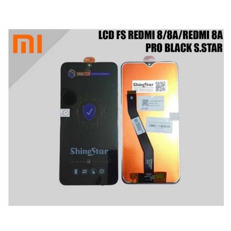 LCD FULLSET XIAOMI REDMI 8/8A/REDMI 8A PRO BLACK S.STAR