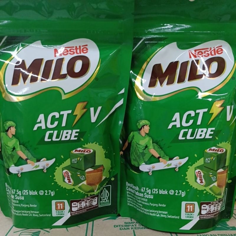 

Nestle Milo Active Cube 25 Blok