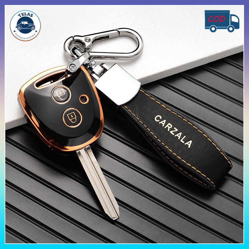 Cover Kunci Remote Mobil Case kunci Mobil keyless Untuk Veloz / Avanza DAIHATSU SIGRA Xenia Sigra