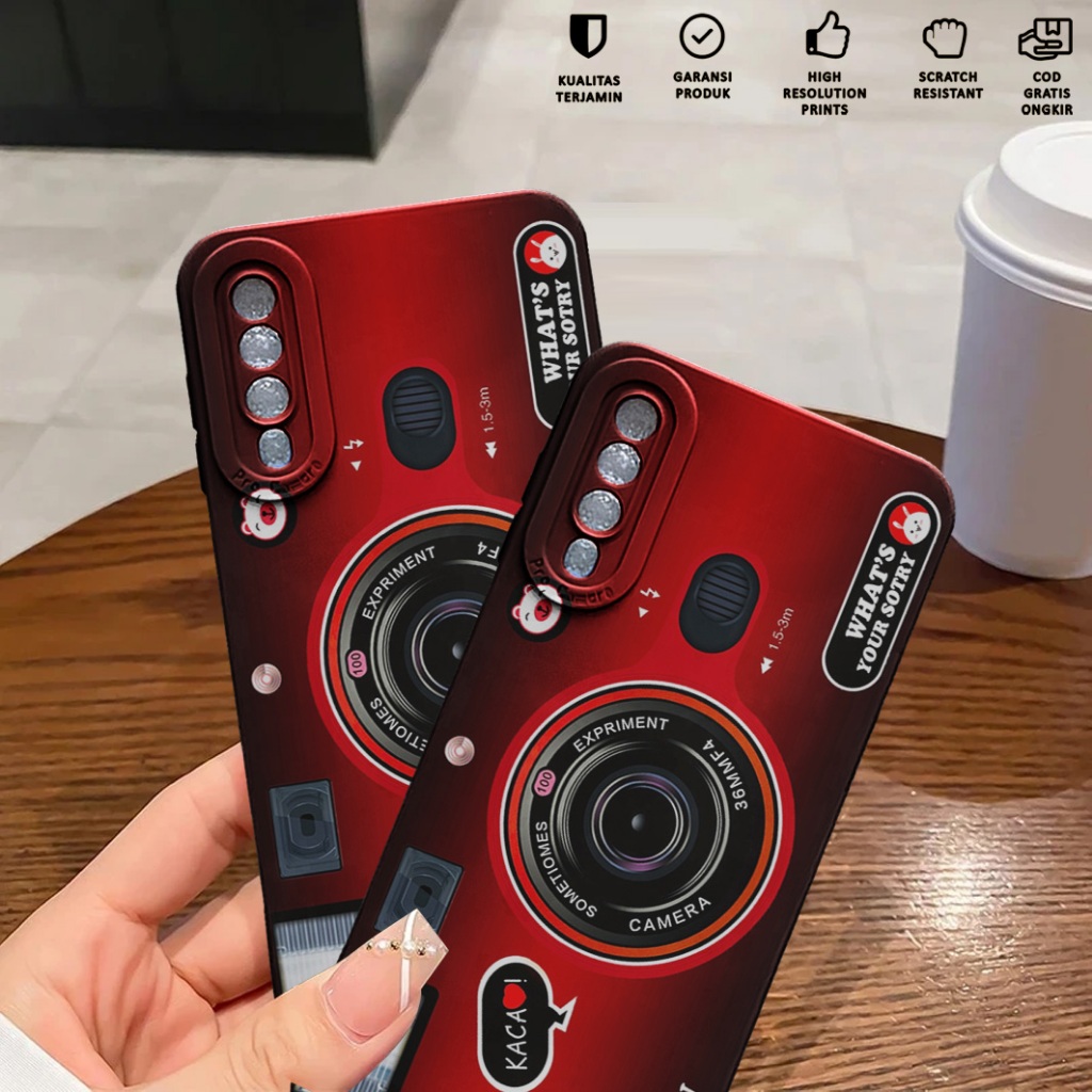 Case Samsung A30S A50 A50S - Softcase Samsung A30S A50 A50S Motif Camera - Casing Hp Samsung A30S A5