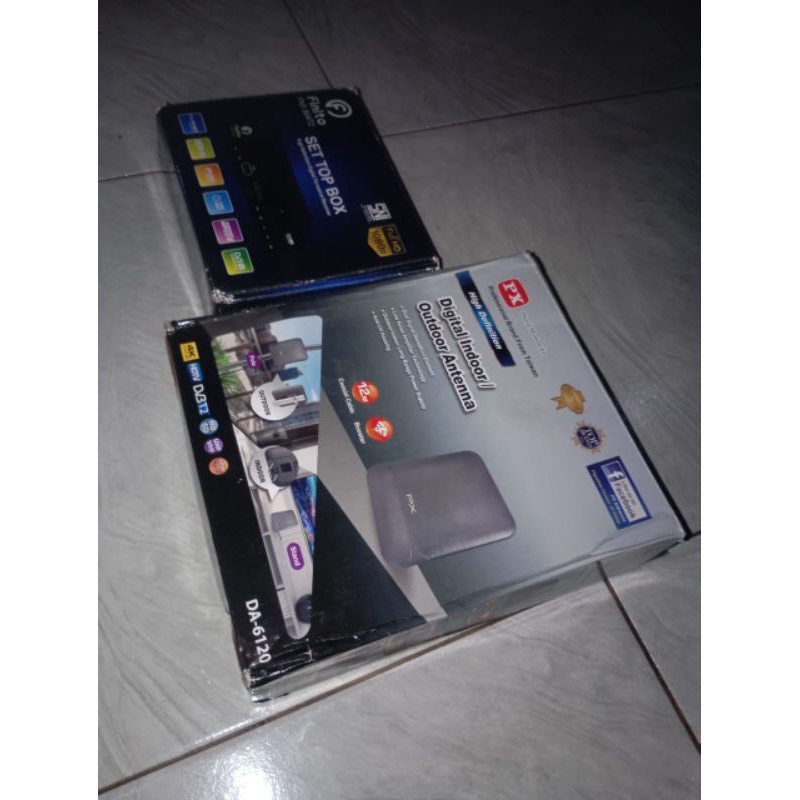 SET TOP BOK DAN ANTENA PX