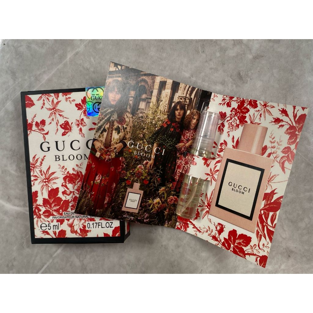 Sample Parfum Wanita 5ml Gucci Bloom Wangi awet tahan lama Parfume Travel Size