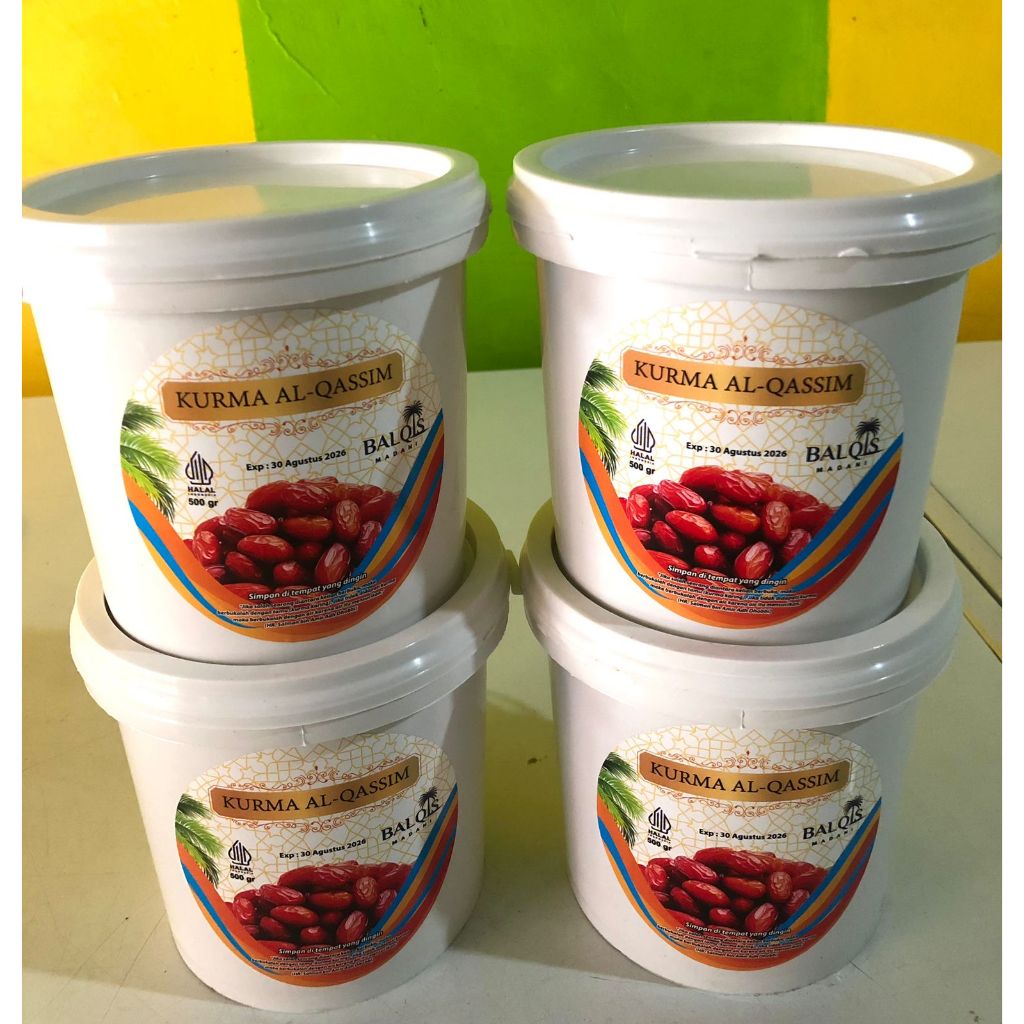 

Kurma Sukari Ember 800 Gram | Kurma Sukari Premium | Kurma Basah Al-Qassim