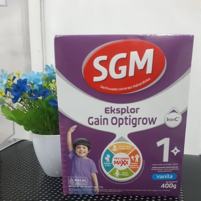 

SGM Eksplor Gain Optigrow Vanila 400g