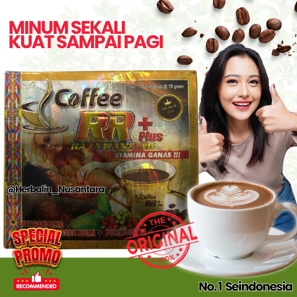 

Kopi Bubuk Raja Ranjang Instan Coffee Serbuk Asli Original 10 Sachet