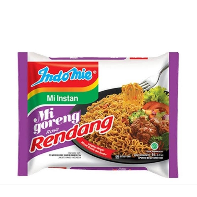 

Indomie Goreng Rendang