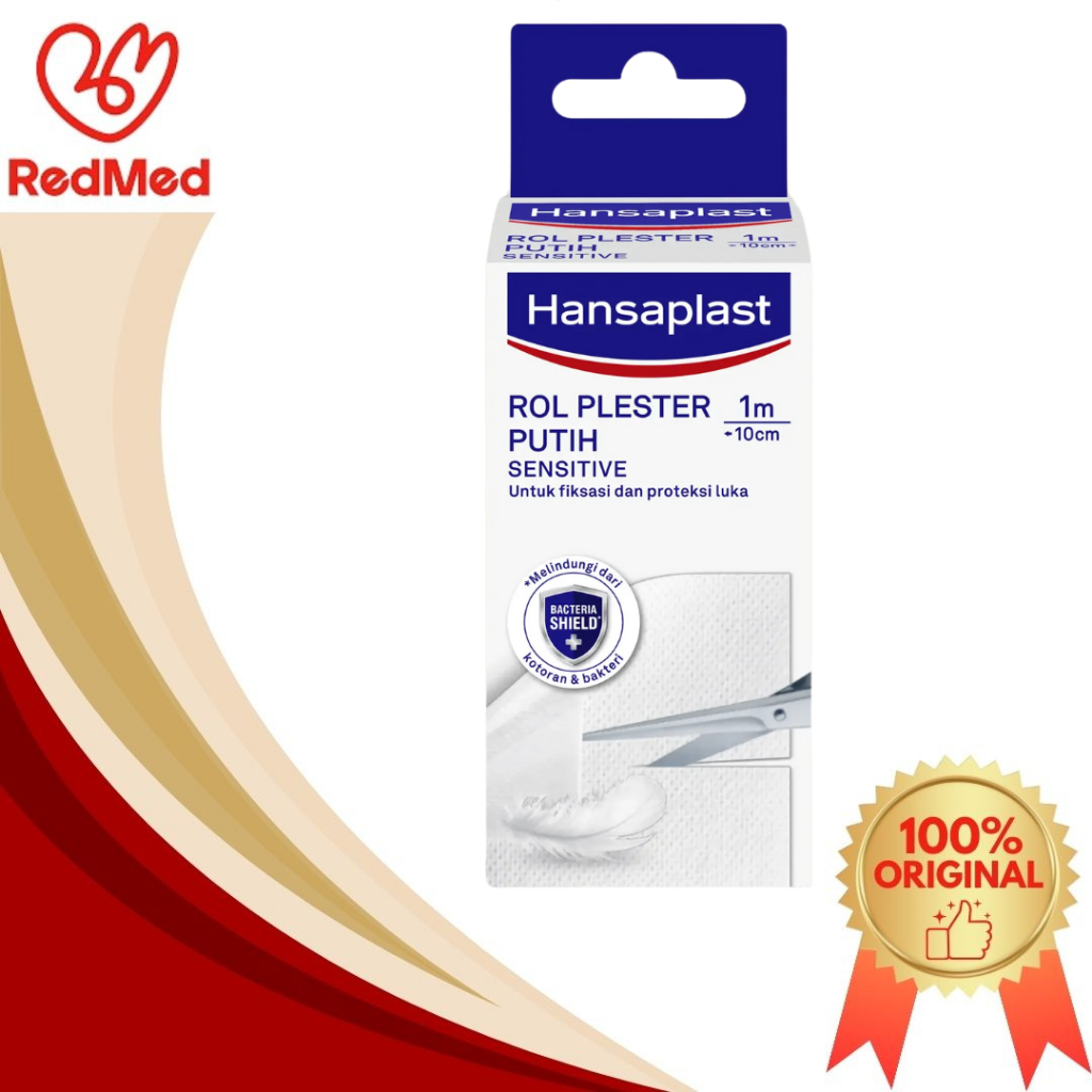 HANSAPLAST ROL PLESTER PUTIH 1M x 10CM