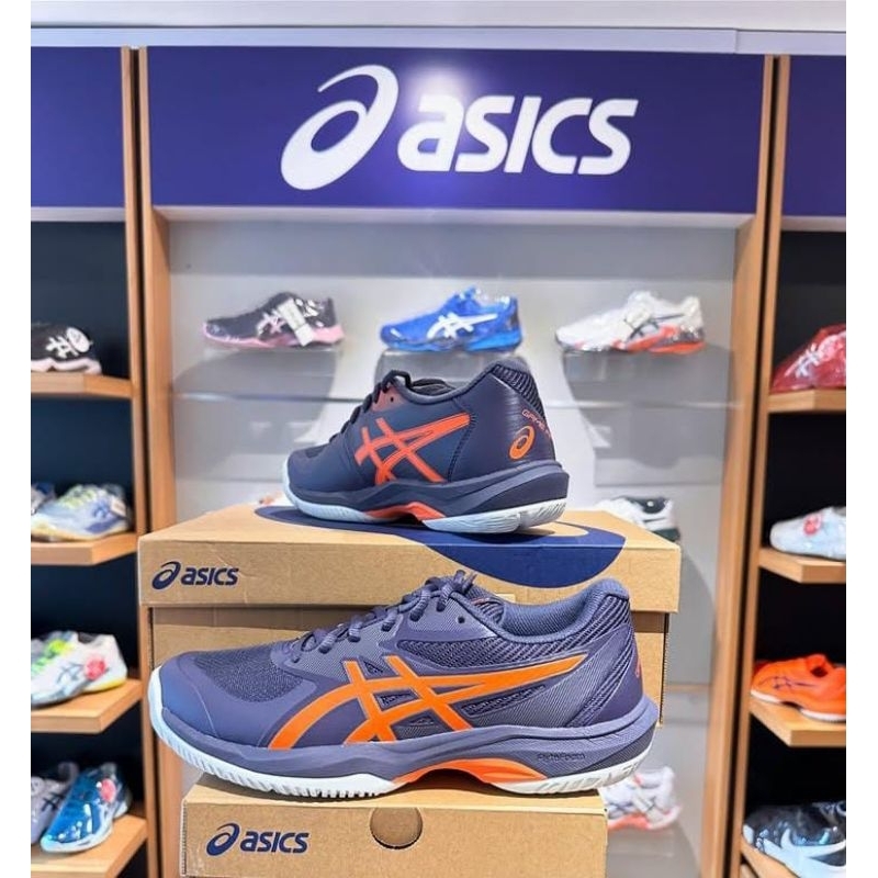 Asics Gel Game FF Men Indigo fog/Nova Orange Size 42 Only