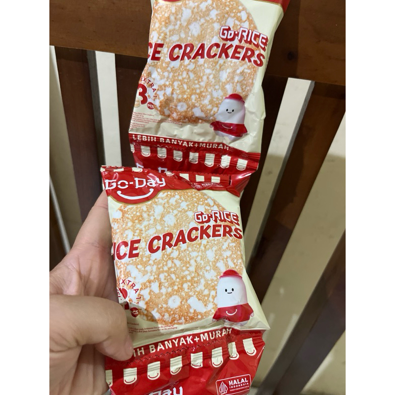 

Go Day Rice Crackers Perpak Isi 10 Bungkus