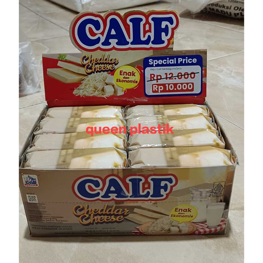 

1 box Keju Calf Isi (8 Pcs x 200gr)