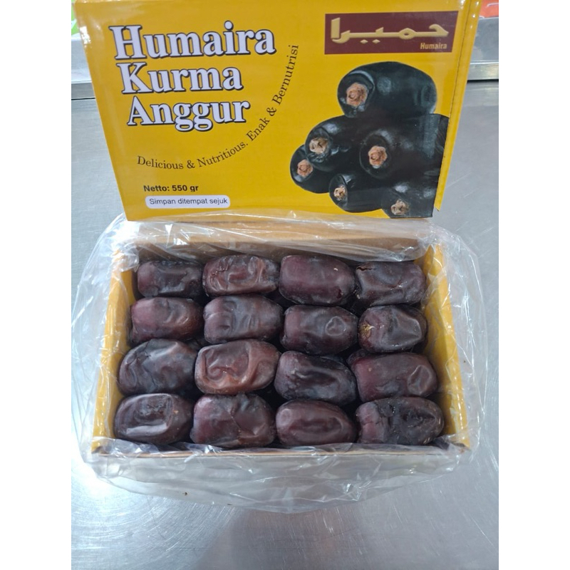 

Humaira kurma Bam Anggur Jumbo 550g Lembut Best Seller Quality