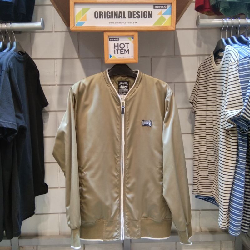 Jaket Outerwear pria/wanita (unisex) Sharks.co brand original