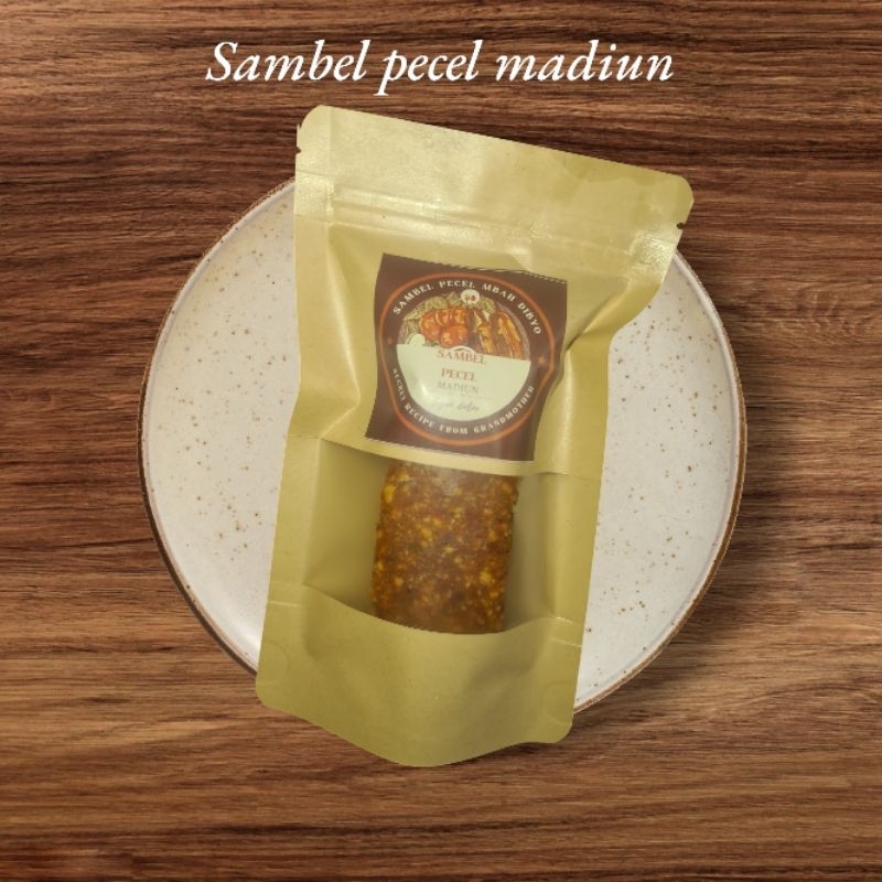 

sambel pecel madiun