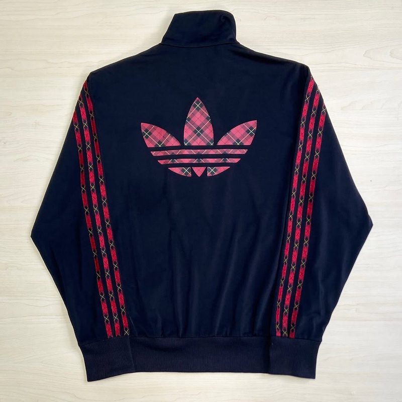 Tracktop Adidas Firebird Big Logo tartan original