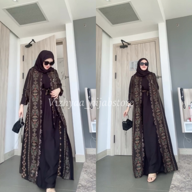 Dress Amandraa Prada Crepe Warna Variatif