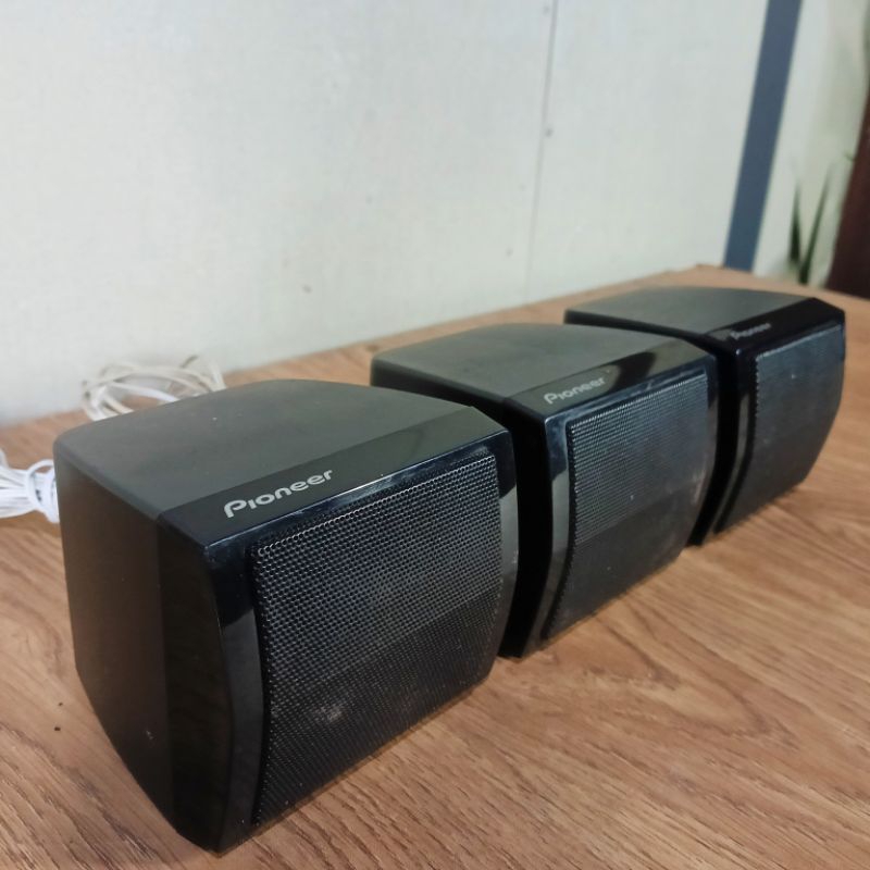 3PCS pasif speaker Pioneer 3inch 4ohm bekas normal