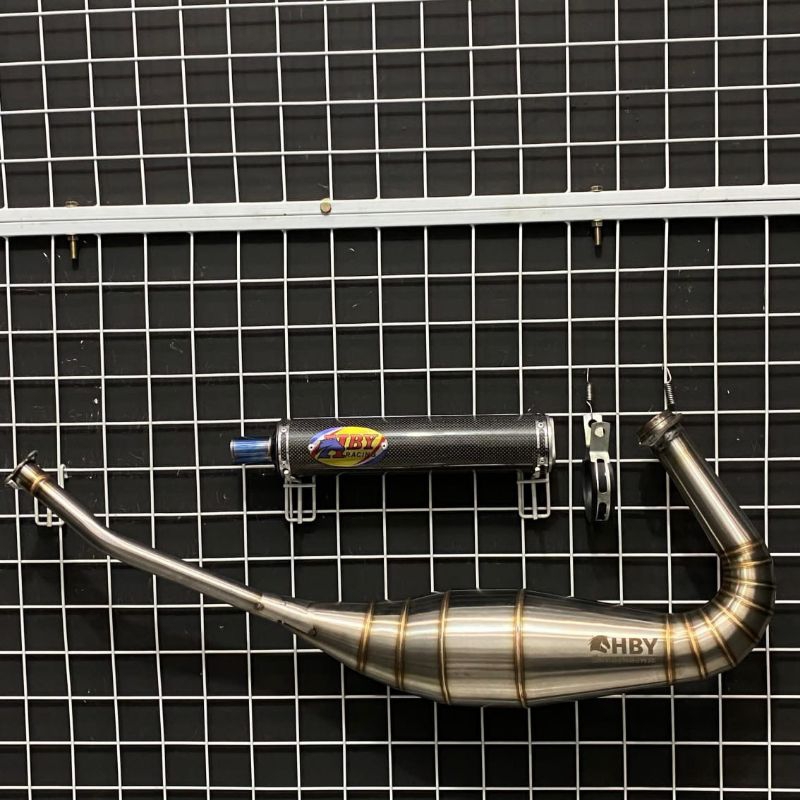Knalpot Ninja R RR SS HBY RACING Slencer Carbon